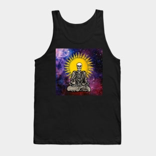 Meditating skull Tank Top